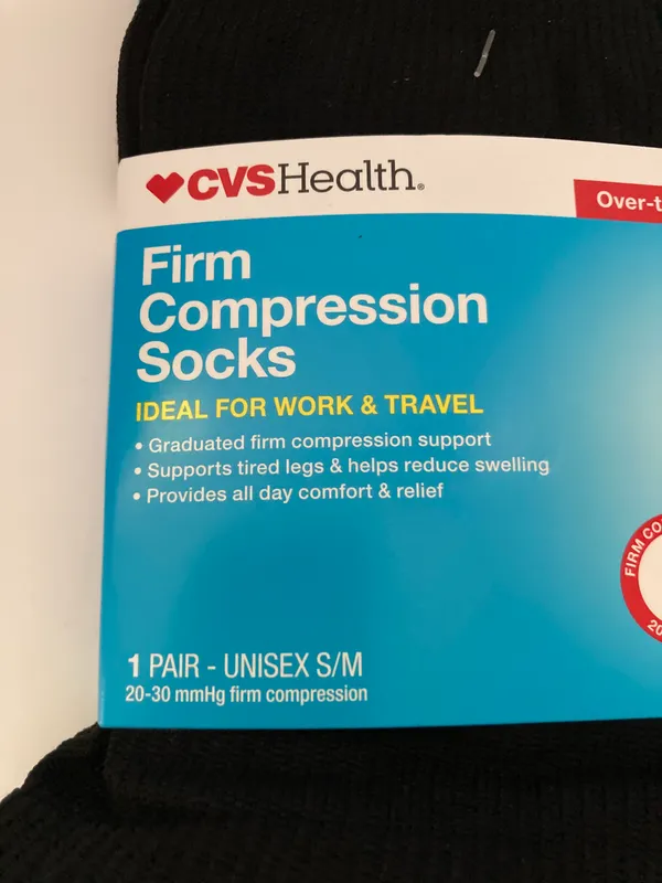 CVS Firm Compression Socks Size S / M - Image 3