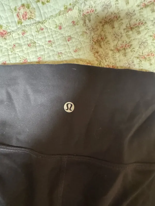 graphite gray lululemon wunder train cropped size 4 - Image 3