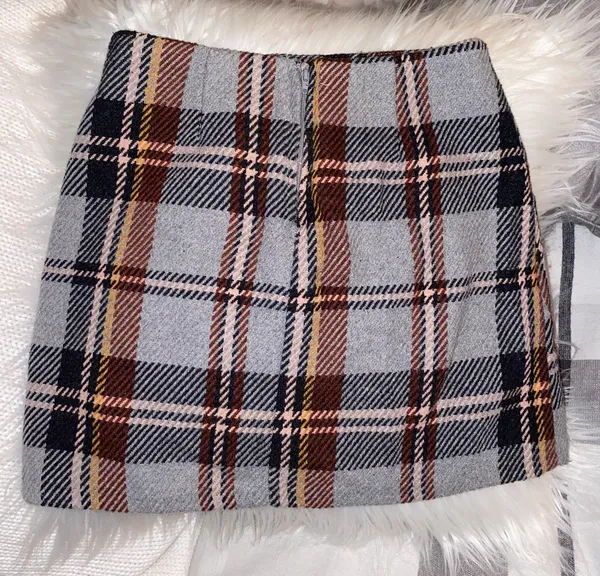 Gianni Bini Plaid Mini Skirt - Image 3