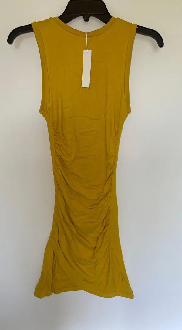 Yellow Bodycon Dress - Image 6