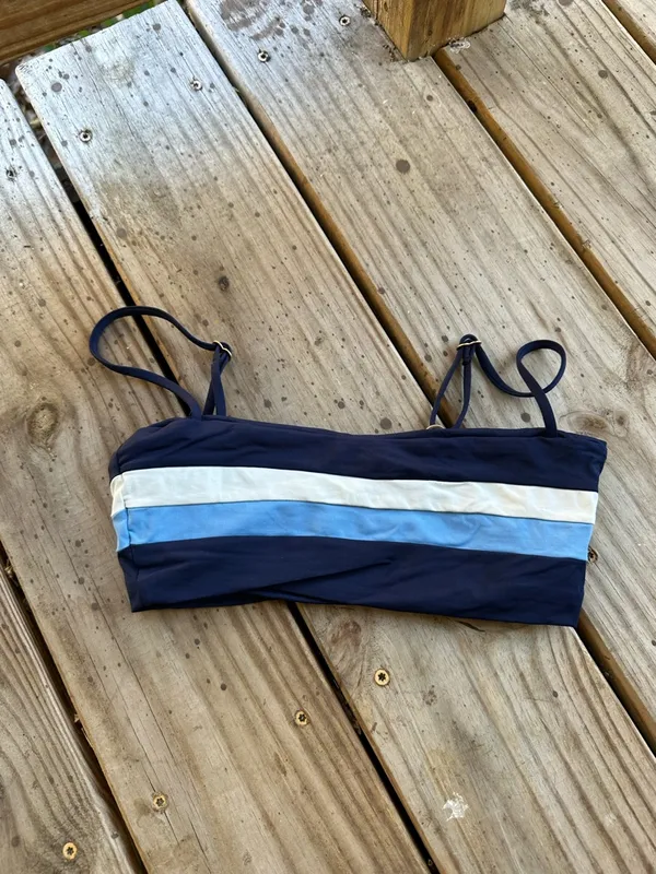 NWOT L*Space Rebel colorblock bikini top - Image 3