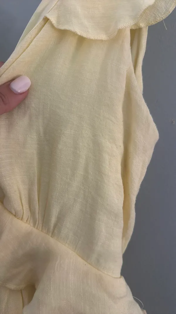 Mi Ami Francesca's Flutter Sleeve Dress  - Image 4