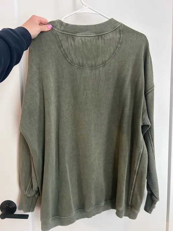Aerie Oversized Crewneck - Image 2