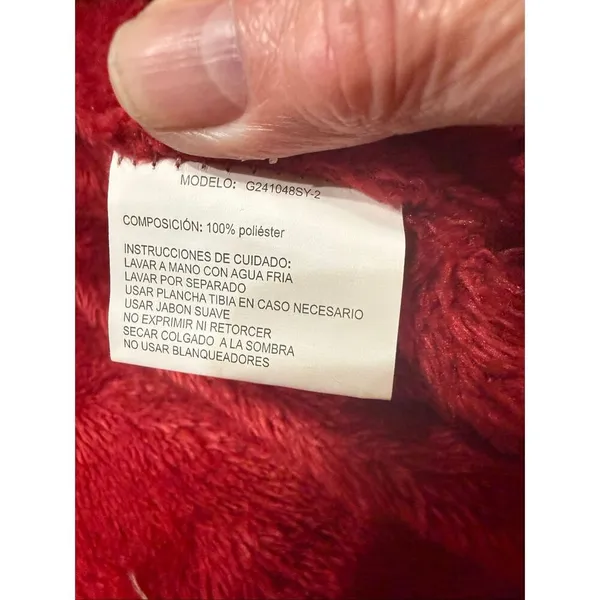 Red Marine Long Red Puffer Jacket Sz XL NWT - Image 4