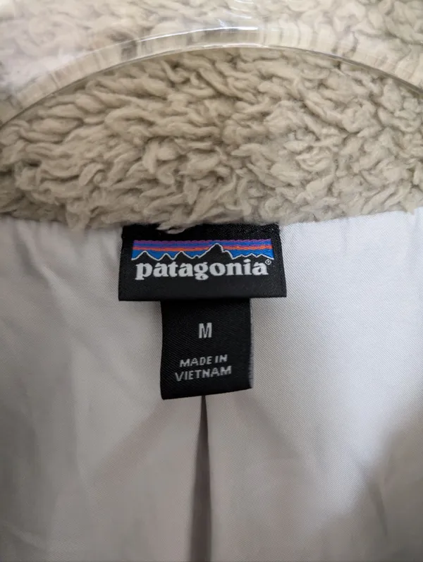 Patagonia Los Gatos Full Zip Fleece Vest 25216 El Cap Khaki Medium - Image 3