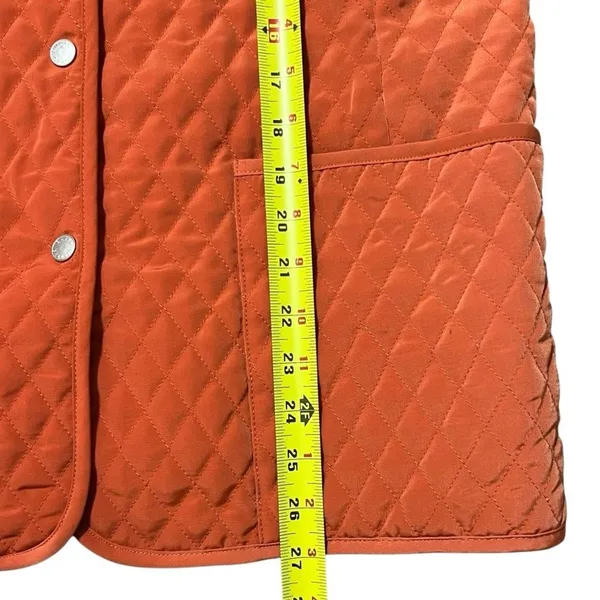 Vintage Susan Graver Quilted Utility Jacket Size S Barn Equestrian Cabincore - Image 8
