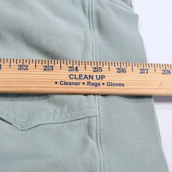 John Galt Brandy Melville Hoodie Women One Size Sage Green Oversized Zip Up Soft - Image 12