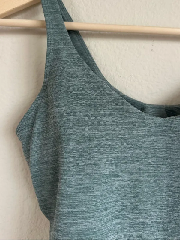 Lululemon Align Heathered Tidewater Teal Tank - Image 7