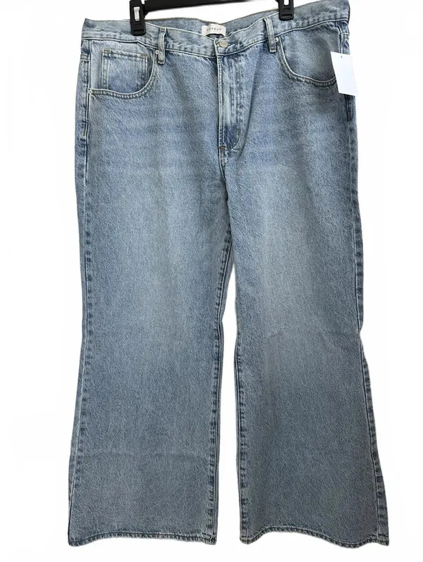 PacSun Lena Low Rise Super Baggy Jeans Indigo NWT Size 34 - Image 6