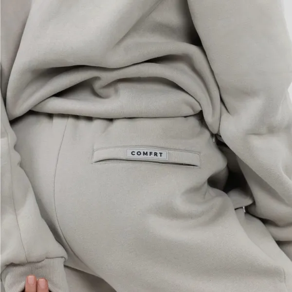 COMFRT Travel ESSENTIALS XS Stone Sweatpants Gray - Image 2