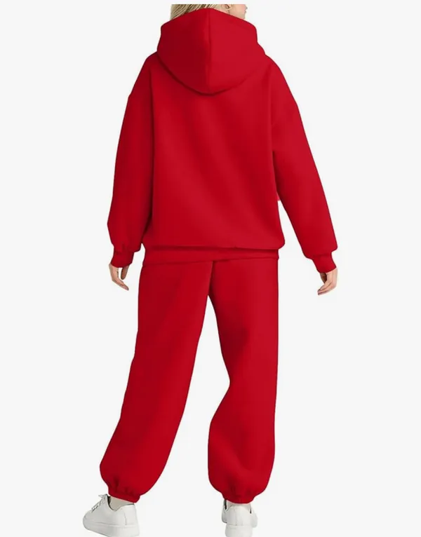 Red sweat set Size L - Image 2