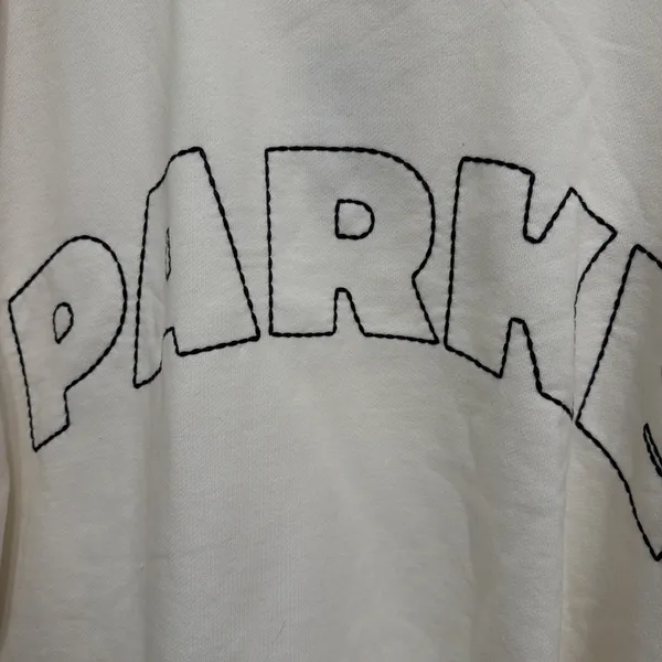 Parke SOLD OUTTarget Collab Cream Mockneck Pullover Oversized Sweatshirt L/XL - Image 2