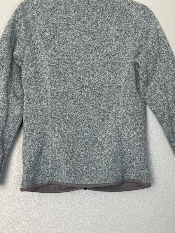 Patagonia Gray Marked Better Sweater Full Zip Fleece Jacket Size Small - Image 10