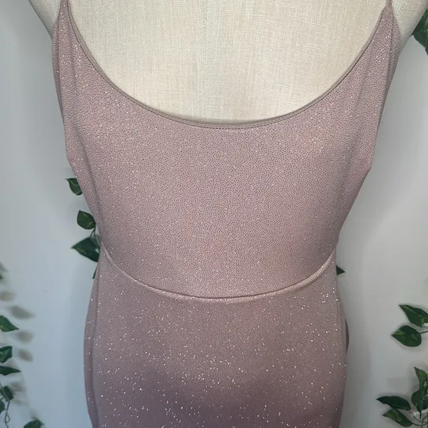 Windsor “Too Fabulous Glitter Ruffle Mini Dress” - Image 6