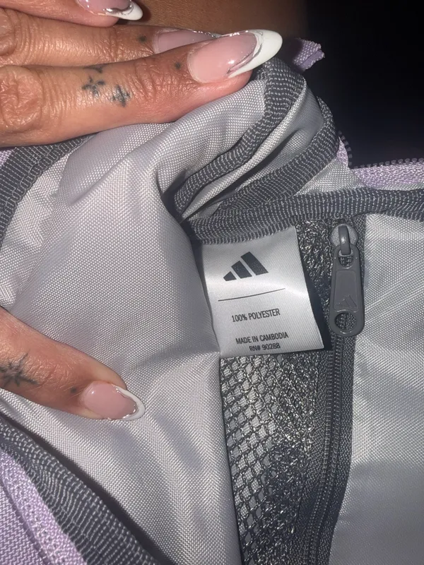 Purple adidas crossbody bag - Image 6