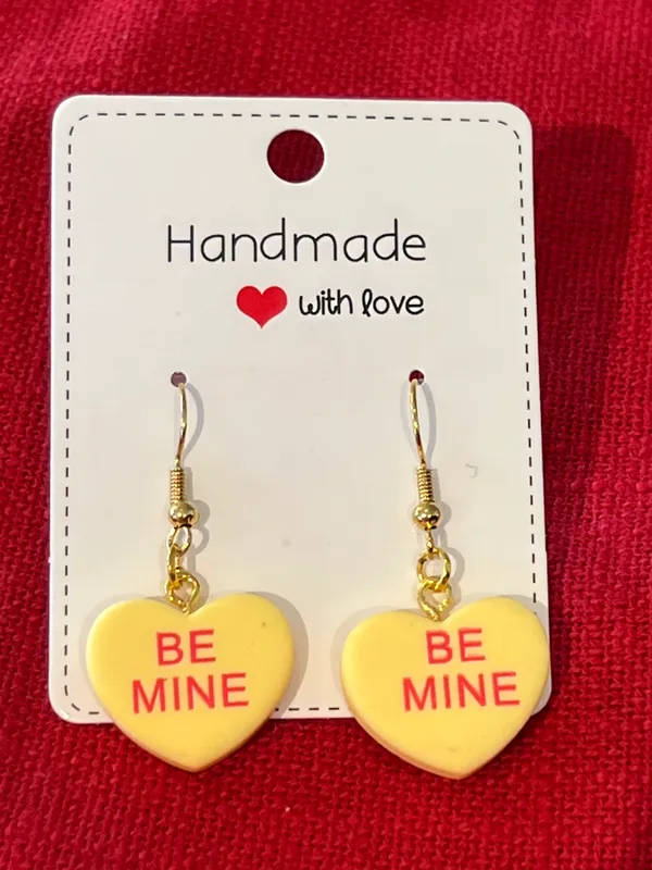 Handmade New Valentines Earrings - Image 2