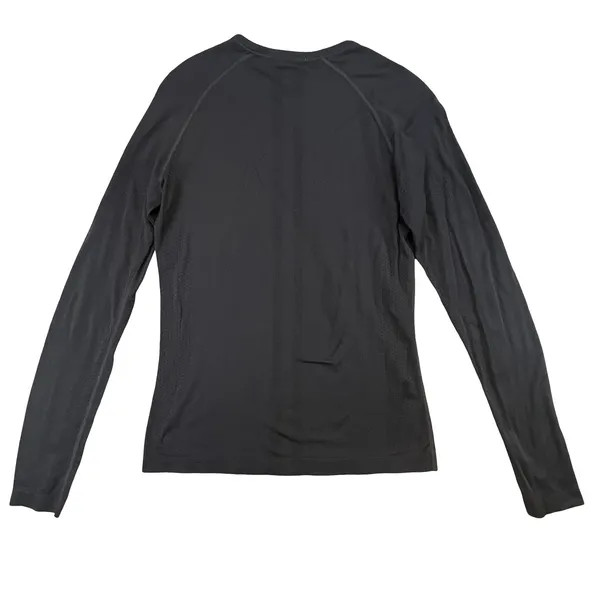 FIGS Womens Seamless Long Sleeve Underscrub Top Black Athletic‎ Medical Base M - Image 2