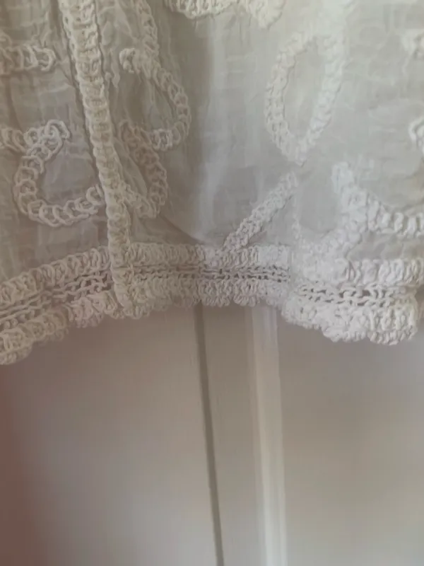 Pol White Embroidered Cotton Top - Image 6