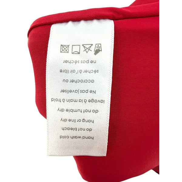 Naked Wardrobe Red Textured Strapless Bodycon Tube Mini Dress Small Going Out‎ - Image 7
