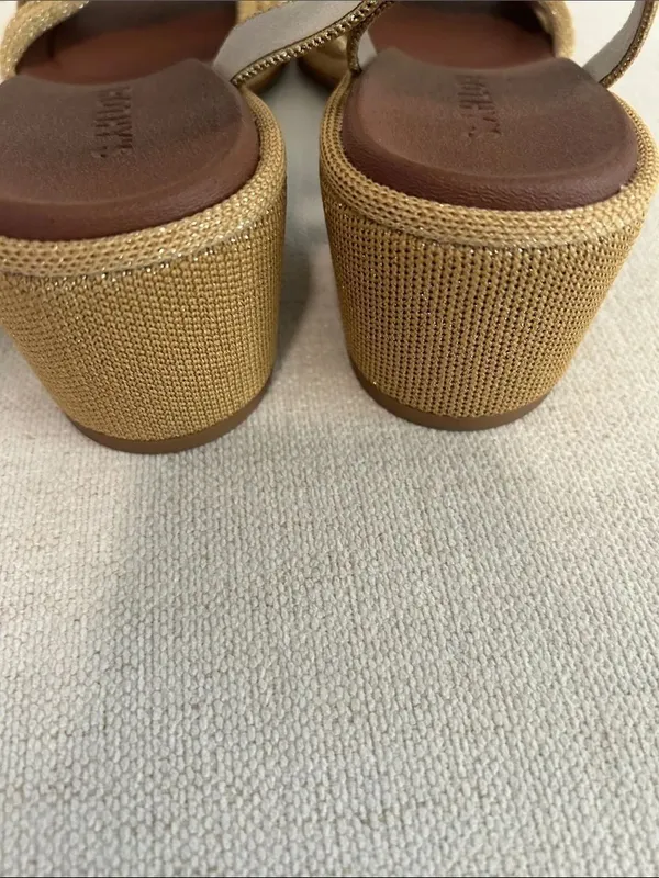 Rothy's Women's The Knot Sandals, Golden Sun, Size 8, NWT NWT - Image 11