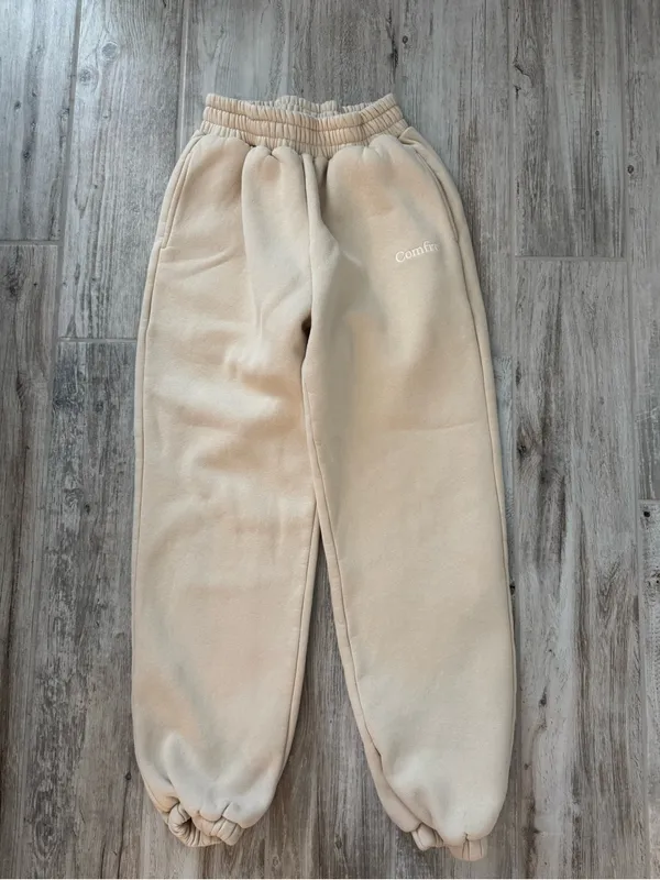 Comfrt Signature Fit Sweatpants In Bone Size Small - Image 6