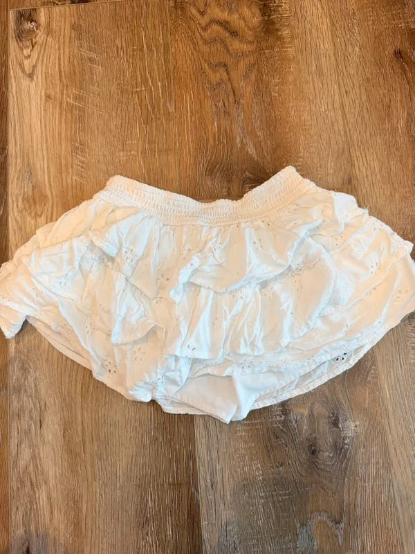 Skirt Hollister Mini White cotton - Image 2