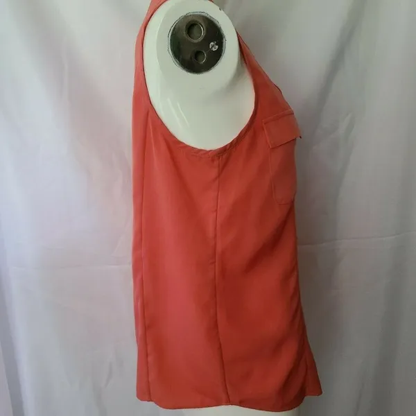 Zoa New York Sleeveless top‎ Coral Size Small - Image 3