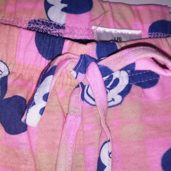 Disney Mickey Mouse Pajama Pants Pink | Women’s Medium | Lounge Sleepwear - Image 4