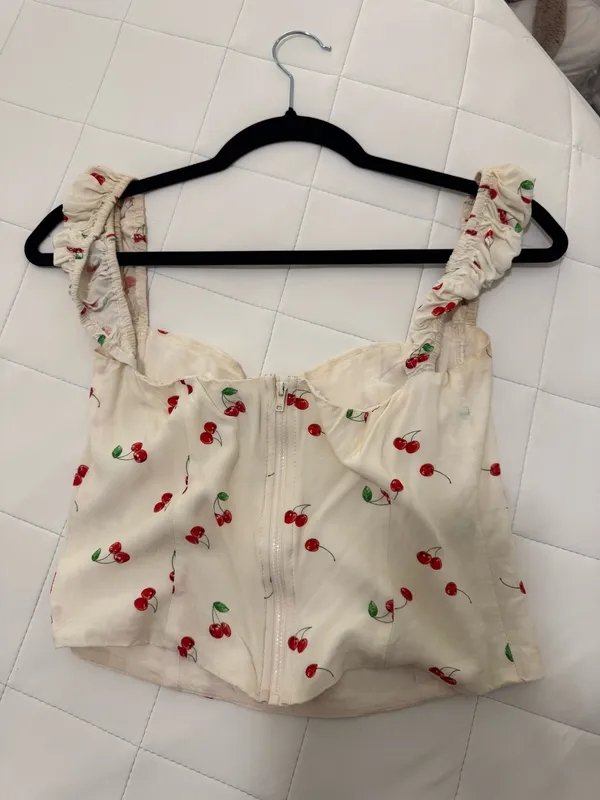 Princess Polly Cherry Top - Image 2