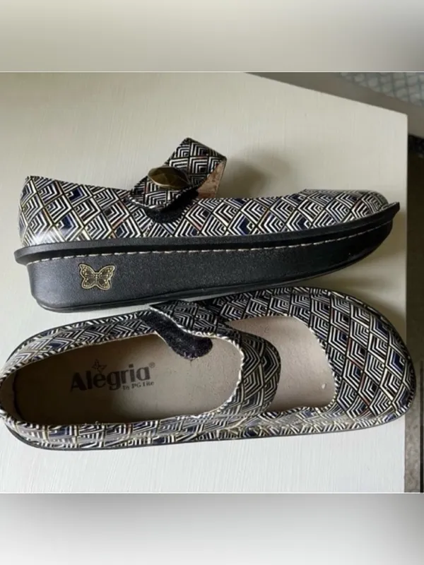 Alegria Paloma Pyramids Size 40 Mary Jane Leather Shoes PAL 394 - Image 7