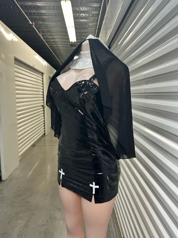 Sexy nun (different sizes Black Size undefined - Image 10