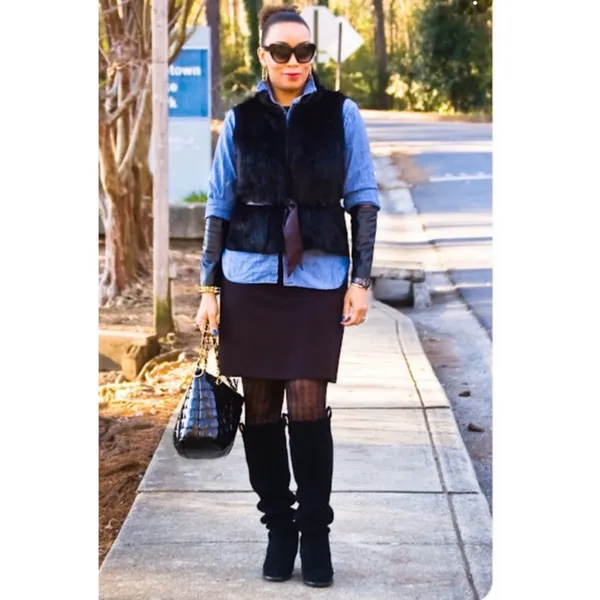 J. Crew Plush Fleece Vest‎ in Black Size Extra Small - Image 6