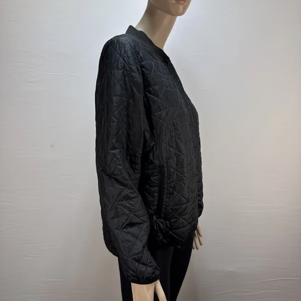 Nike Womens Quilted Black Jacket Size L Black Primaloft Insulated Lightweight‎ - Image 6