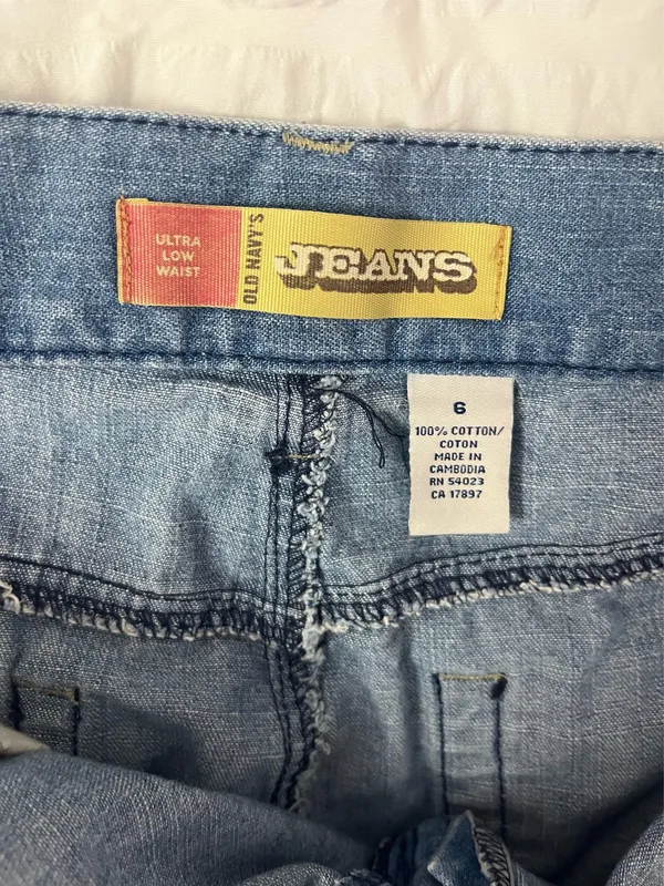 Old Navy Mini Denim Skirt Jean - Image 3