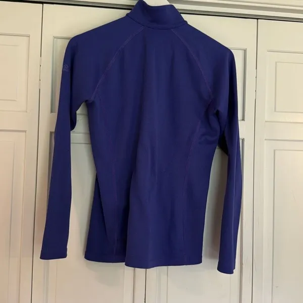 Eastern Mountain Sports EMS purple quarter zip pullover M - Image 9