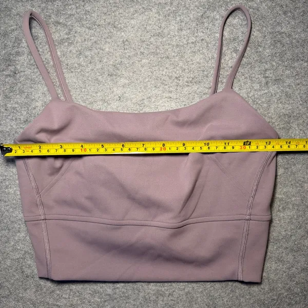 Lululemon Women Size 6 Sporty Purple Athletic Sports Bra - Image 6