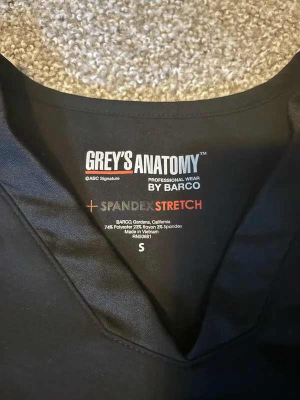 Greys anatomy scrub top - Image 2