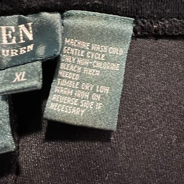 Ralph Lauren Women’s Velvet Sweat Pants XL‎ Wide Leg - Image 4