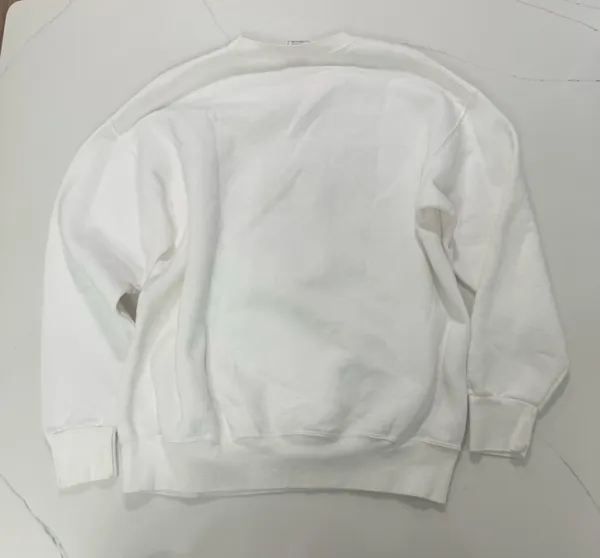 Vintage 90s Slice Dice Shred Ski Sweatshirt XL Made USA Delta Neon Ski Snowboard Crewneck - Image 3