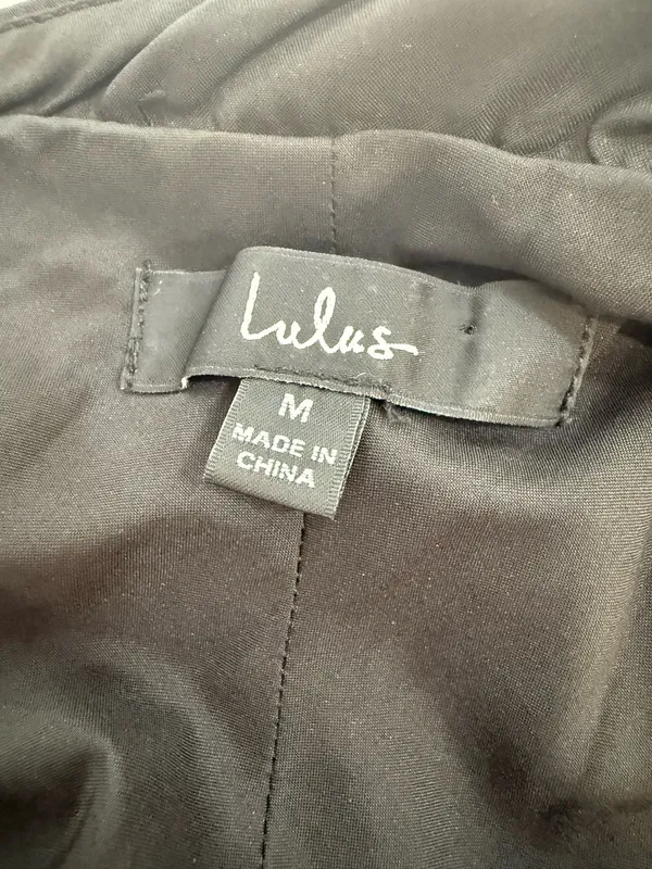 Lulus Black Maxi Dress - Image 3