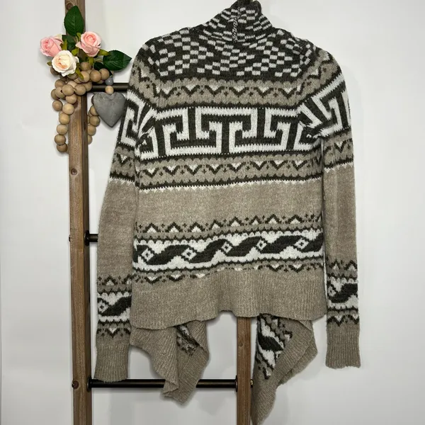 Abercrombie‎ and Fitch Long Sleeve Open Cardigan Size Medium - Image 4