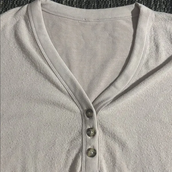 Alo Yoga Alolux Soho Henly Dusty Pink Size Medium - Image 3