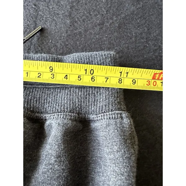 Lululemon Start‎ Anew Skirt Heathered Grey Cotton Elastane Ribbed Sides Size 2 - Image 5