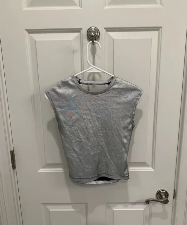ZARA Metallic Top - Image 2