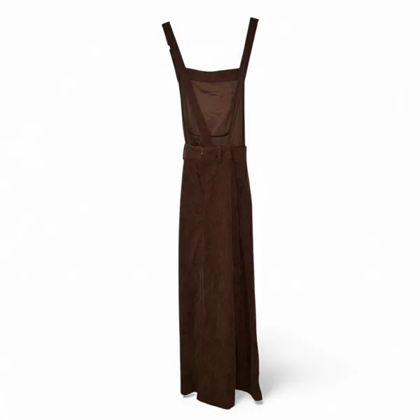 COMMENSE Rapture Corduroy Overalls COLOR - Brown Size Large NWT Sold Out Online - Image 4