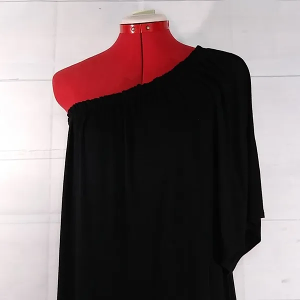Gipson One Shoulder off Black Top Sz M - Image 2