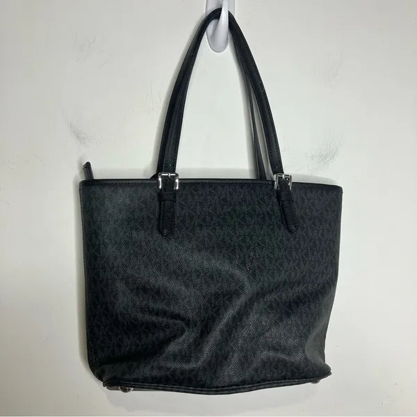 Michael Kors‎ medium size shoulder bag black gray - Image 3