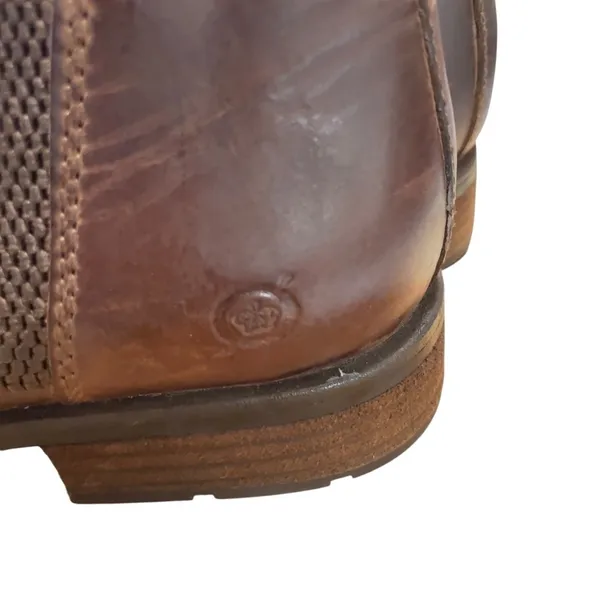 Born Women's Brenta Leather Chelsea Ankle Boots Brown Sz. 6.5 US Model BR0012106 - Image 12