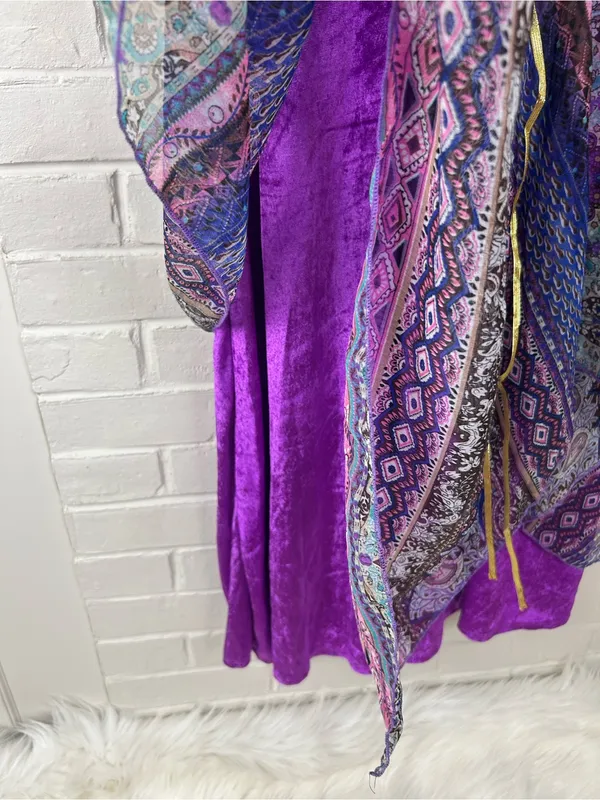 Party City Boho Gypsy Renaissance Faire Costume Cosplay Size M/L - Image 7