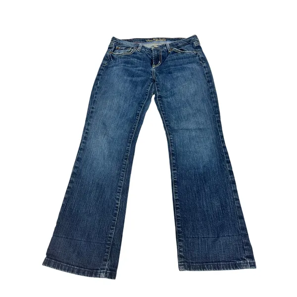 Y2K American Eagle Hipster Jeans Bootcut Low Rise‎ Stretch Women's 6 - Image 2
